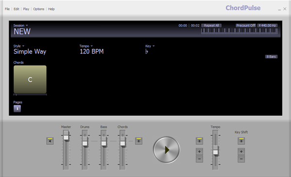Chordpulse(音乐伴奏制作软件)2.2绿色版 - 系统