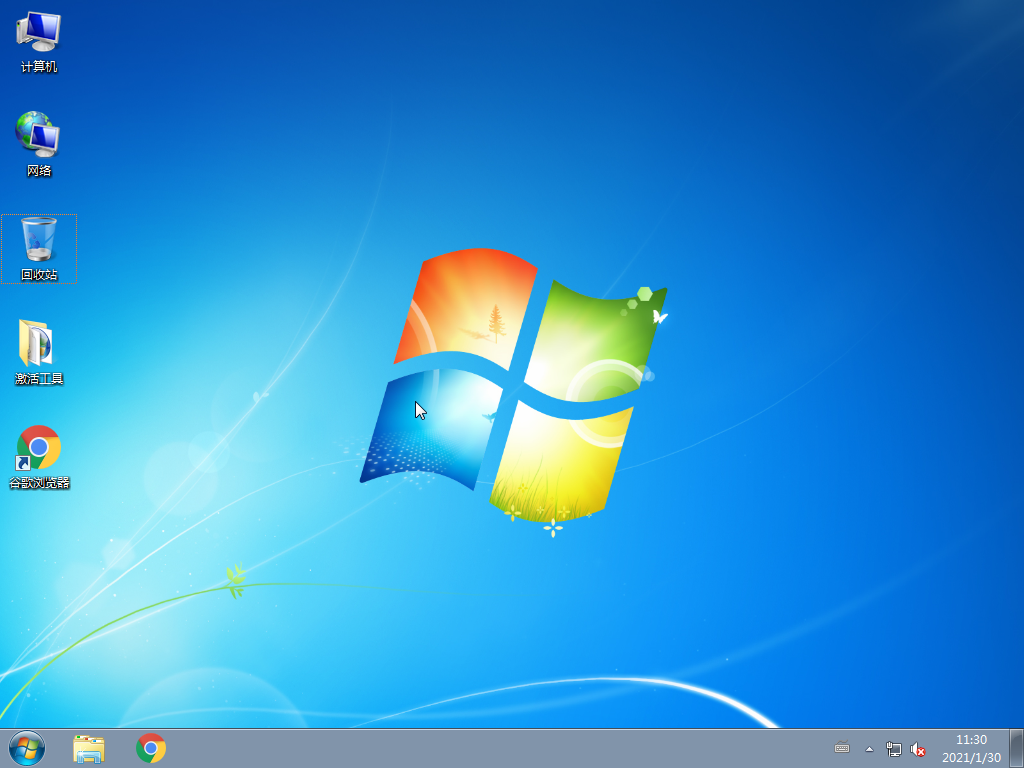 Windows7系统 64位游戏专用版 V2021.02