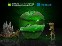 青蘋果系統 Ghost Win11 64位 官方正式版 V2021.11