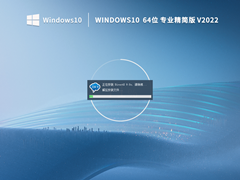 Windows10 64位专业精简版 (办公学习) V2022.10
