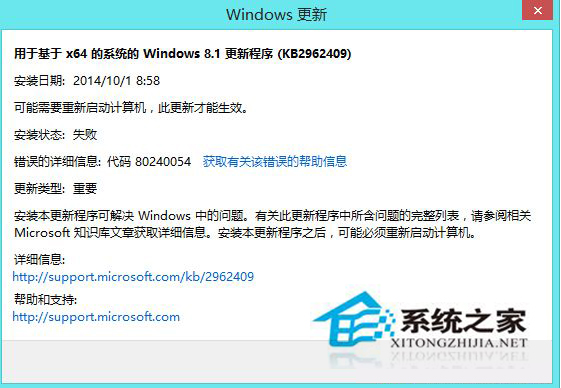 Windows8.1޷ɸ±80240054Ľ