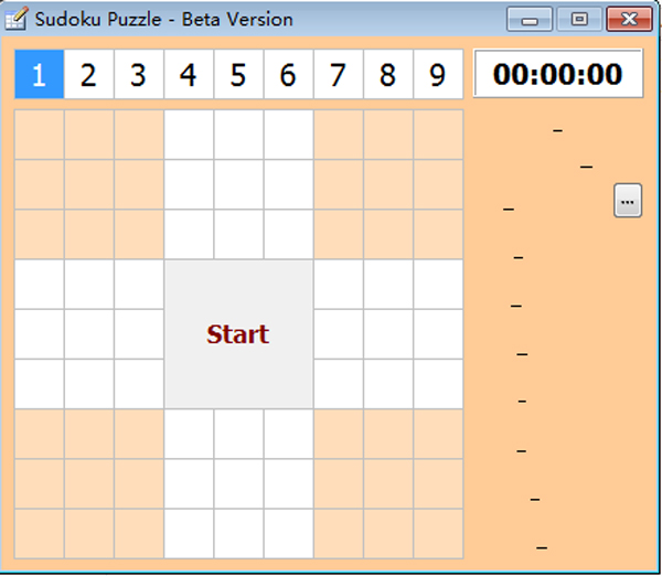 SudokuPuzzle(Ϸ) V1.0 ɫ