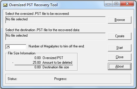 PST Recovery Tool(pstļ޸) V1.54 Ӣɫ