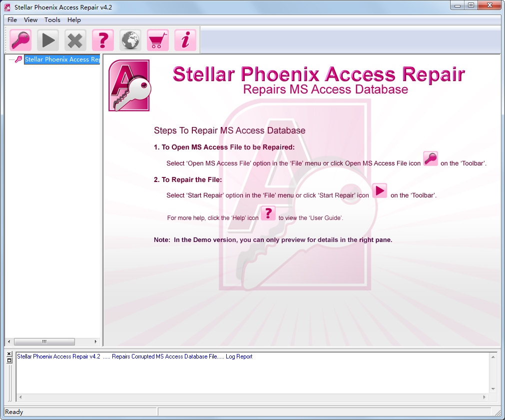 Stellar Phoenix Access Repair(Access޸) V4.2