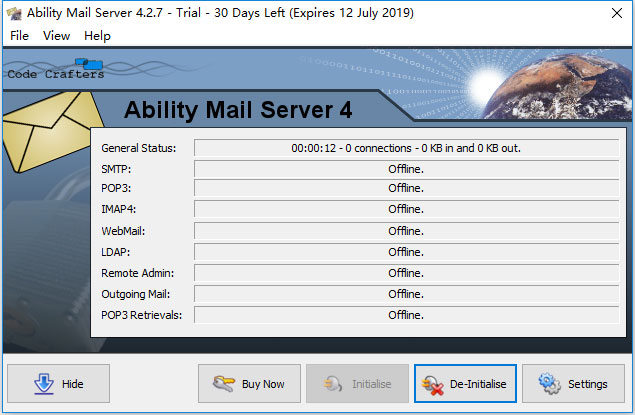 Ability Mail Server V4.2.7