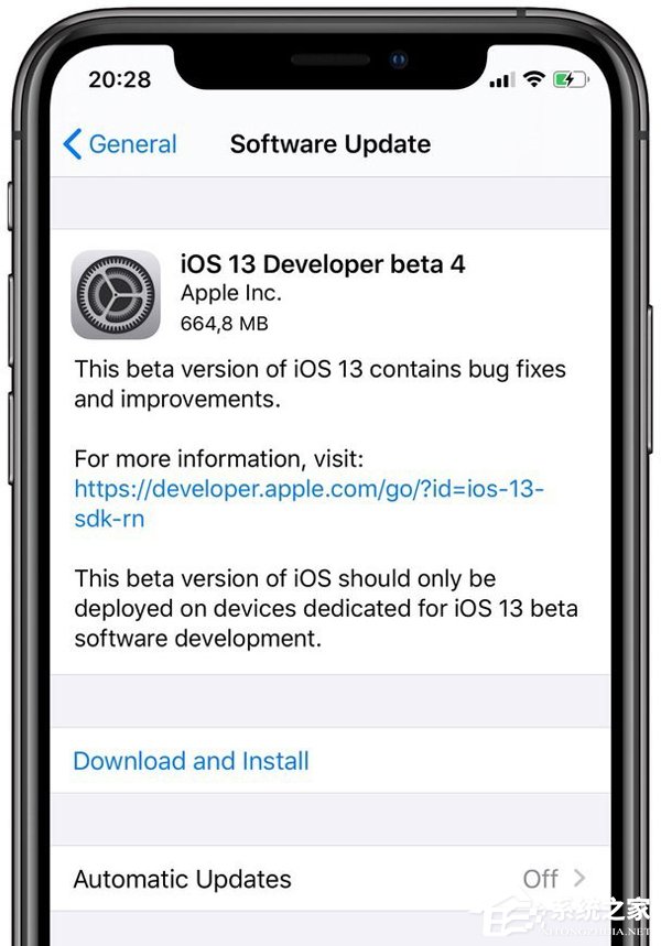 iOS 13/iPadOS 13 Beta 4Ԥ¹ܻ