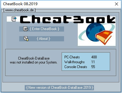 CheatBook Ѱ v2019.08