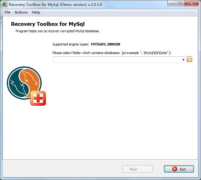 Recovery Toolbox for MySQL