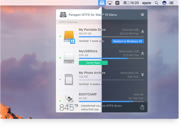 Paragon NTFS For Mac