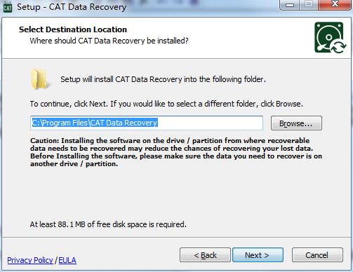 CAT Data Recovery 