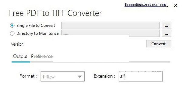 Free PDF to TIFF Converter
