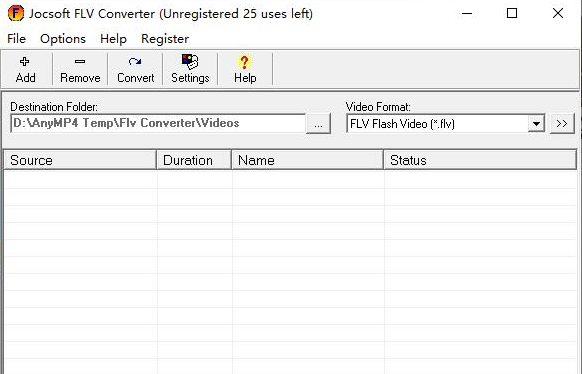 Jocsoft FLV Converter