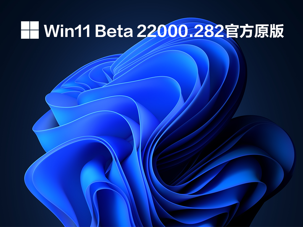 Win11 Beta 22000.282ٷԭ V2021.10