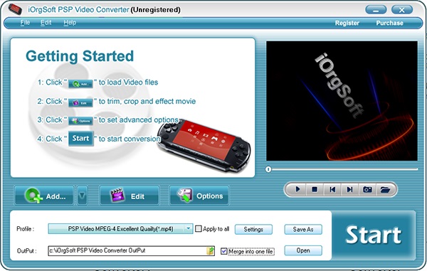 iOrgSoft PSP Video Converter(PSP视频转换器)官方版下载3.3.8