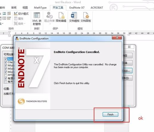Endnote怎么和Word关联 加载项无法显示