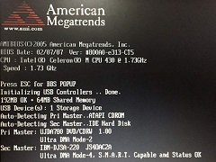 開機顯示American Megatrends按什么鍵可以選擇U盤啟動