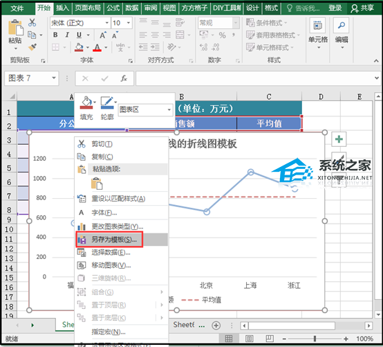 Excel如何将自定义图表另存为模板？Excel将自定义图表另存为模板方法
